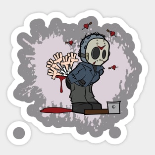 Jason Voorhees: Love you to Death Sticker